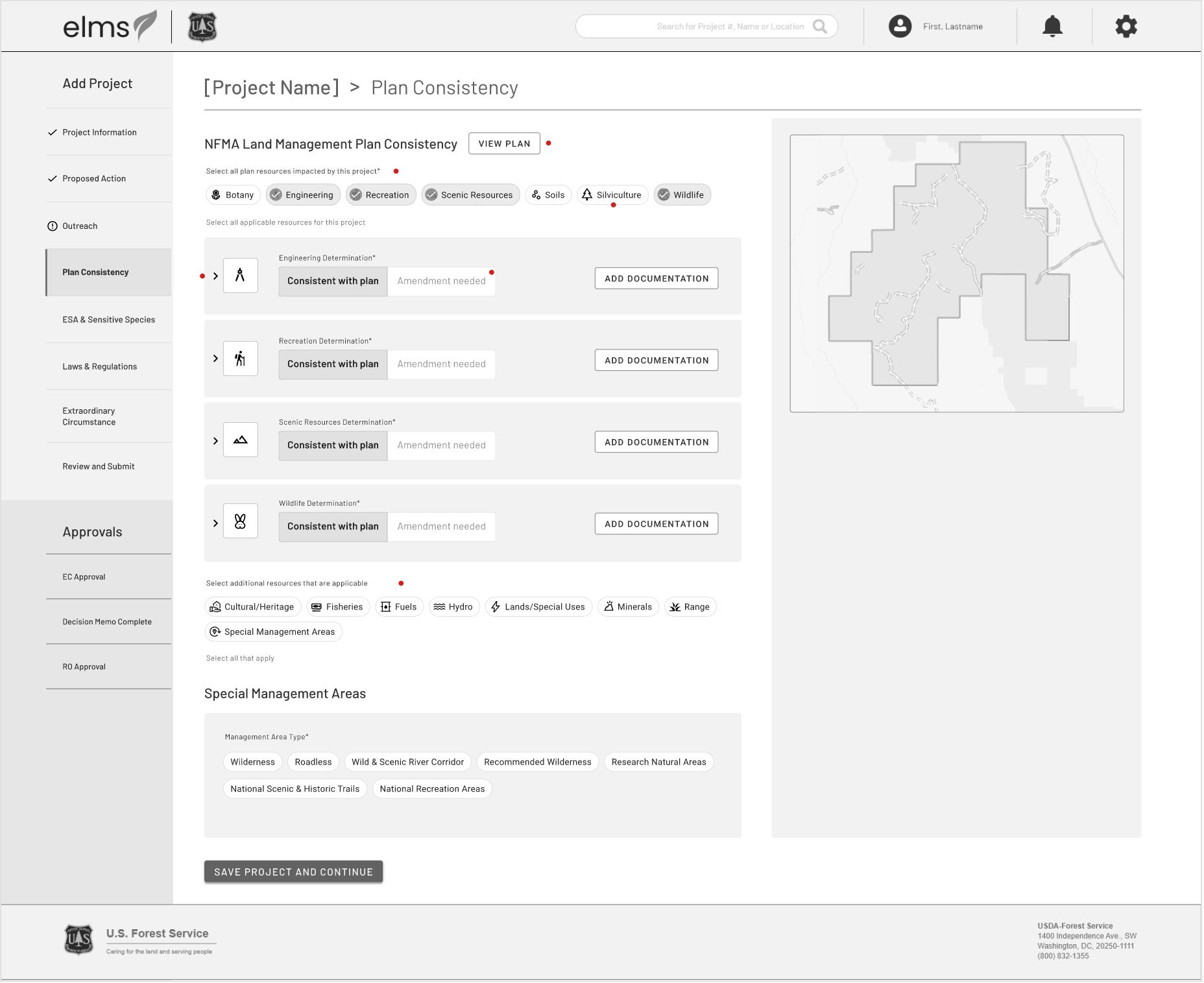 Low fidelity version of an application page with additional form fields